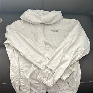 The North Face Light Gray Windbreaker